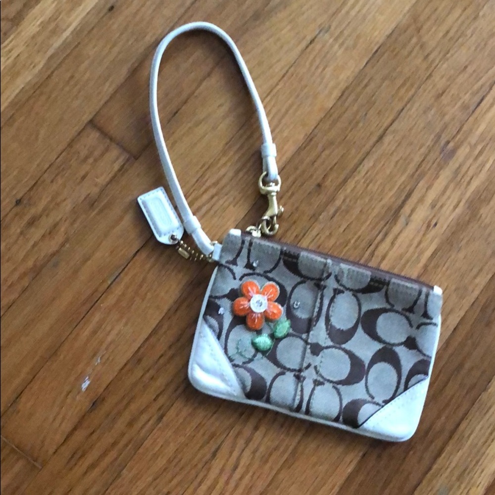 A coach Wristlet